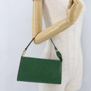 LOUIS VUITTON Epi Pochette Accessoires Accessory Pouch Green M52984 Auth BA11015-20
