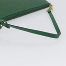 LOUIS VUITTON Epi Pochette Accessoires Accessory Pouch Green M52984 Auth BA11015-7