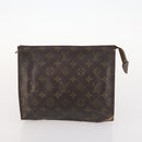 LOUIS VUITTON Monogram Poche Toilette 26 Pouch 2 Set M47542 LV Auth BA11016-10