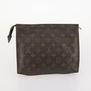LOUIS VUITTON Monogram Poche Toilette 26 Pouch 2 Set M47542 LV Auth BA11016-11