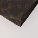 LOUIS VUITTON Monogram Poche Toilette 26 Pouch 2 Set M47542 LV Auth BA11016-7