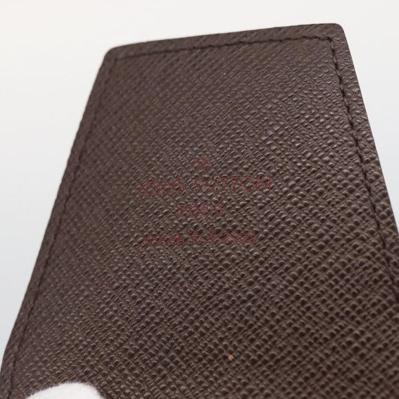 LOUIS VUITTON Damier Ebene Etui Cigarette Case N63024 LV Auth BA11017
