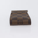 LOUIS VUITTON Damier Ebene Etui Cigarette Case N63024 LV Auth BA11017-6