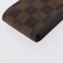 LOUIS VUITTON Damier Ebene Etui Cigarette Case N63024 LV Auth BA11017-14