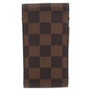 LOUIS VUITTON Damier Ebene Etui Cigarette Case N63024 LV Auth BA11018-3