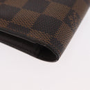 LOUIS VUITTON Damier Ebene Etui Cigarette Case N63024 LV Auth BA11018-8