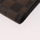 LOUIS VUITTON Damier Ebene Etui Cigarette Case N63024 LV Auth BA11018-9