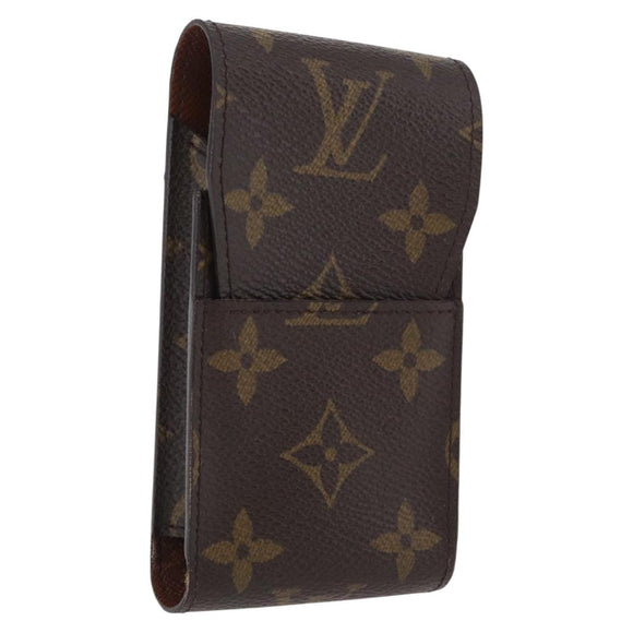 LOUIS VUITTON Monogram Etui Cigarette Case M63024 LV Auth BA11021