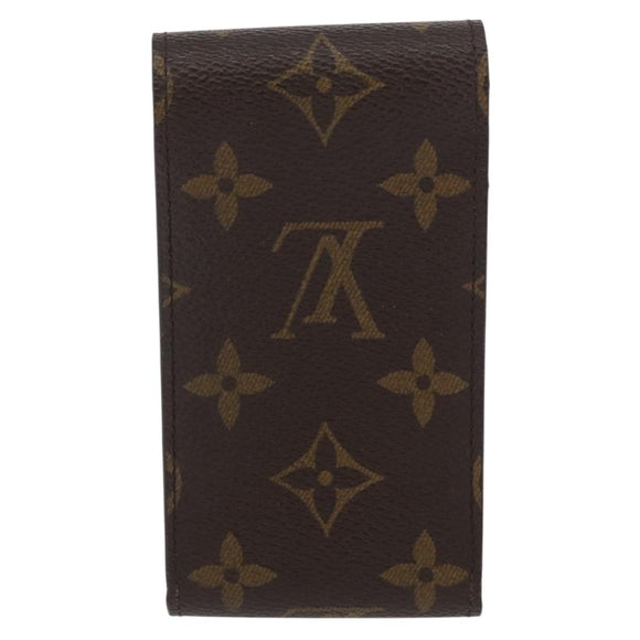 LOUIS VUITTON Monogram Etui Cigarette Case M63024 LV Auth BA11021