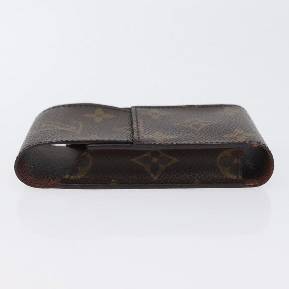 LOUIS VUITTON Monogram Etui Cigarette Case M63024 LV Auth BA11021