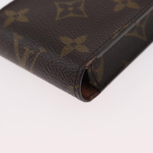 LOUIS VUITTON Monogram Etui Cigarette Case M63024 LV Auth BA11021