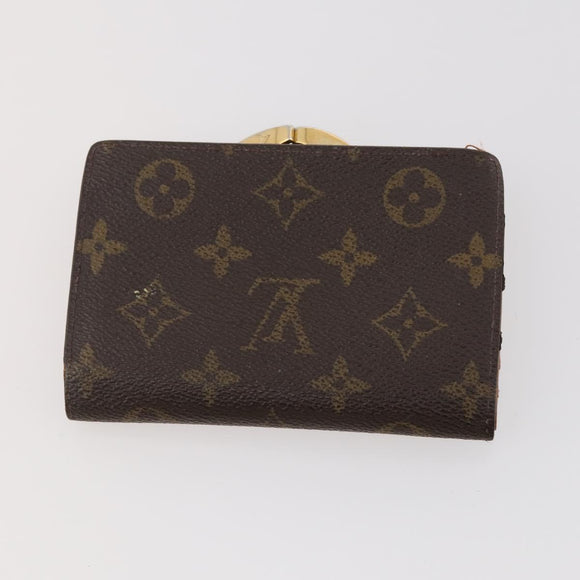 LOUIS VUITTON Monogram Wallet 4 Set LV Auth BA11024