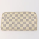 LOUIS VUITTON Monogram Damier Azur Portemonnee 4 Set LV Auth BA11025-10