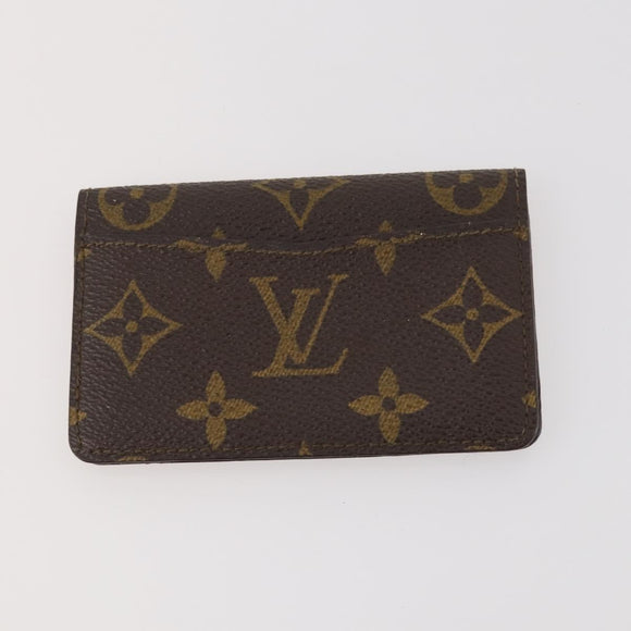 LOUIS VUITTON Monogram Damier Azur Portemonnee 4 Set LV Auth BA11025