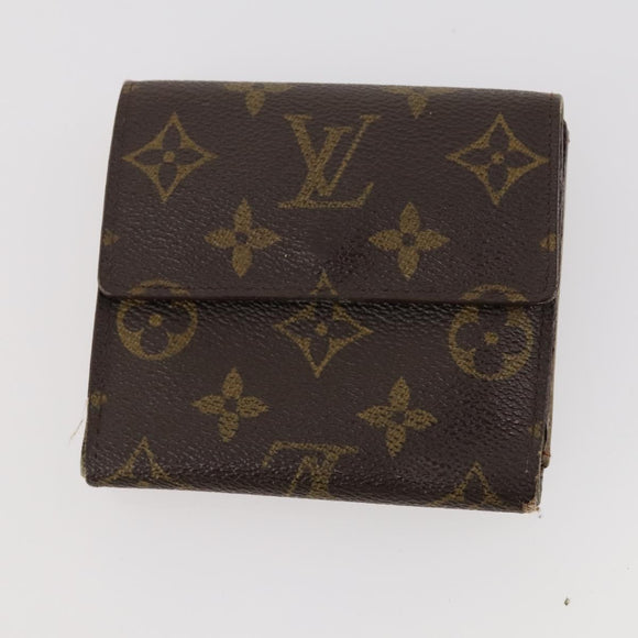 LOUIS VUITTON Monogram Damier Azur Portemonnee 4 Set LV Auth BA11025
