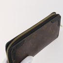 LOUIS VUITTON Monogram Damier Azur Portemonnee 4 Set LV Auth BA11025-5