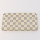 LOUIS VUITTON Monogram Damier Azur Portemonnee 4 Set LV Auth BA11025-9