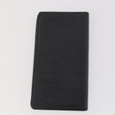 LOUIS VUITTON Epi Vernis Wallet Leather 4 Set Blue Black Red LV Auth BA11026-10