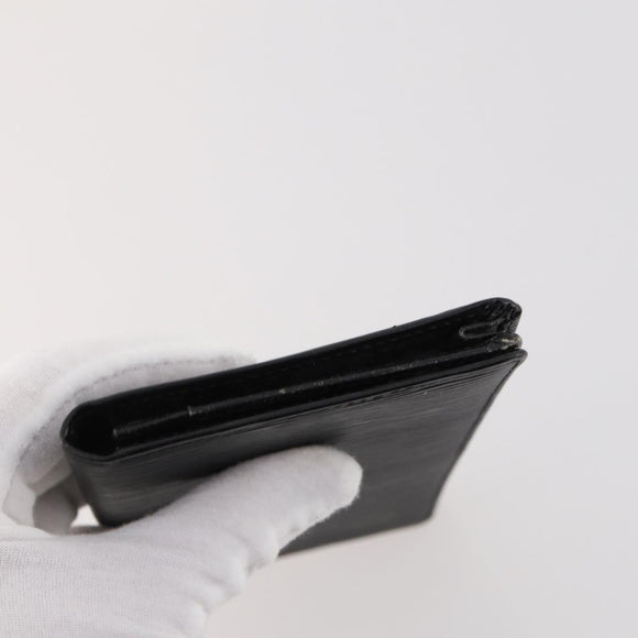 LOUIS VUITTON Epi Vernis Wallet Leather 4 Set Blue Black Red LV Auth BA11026