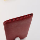 LOUIS VUITTON Epi Vernis Wallet Leather 4 Set Blue Black Red LV Auth BA11026-18