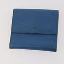 LOUIS VUITTON Epi Vernis Wallet Leather 4 Set Blue Black Red LV Auth BA11026-3