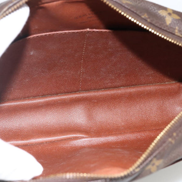 LOUIS VUITTON Monogram Compiegne 28 Clutch Bag M51845 LV Auth BA11031