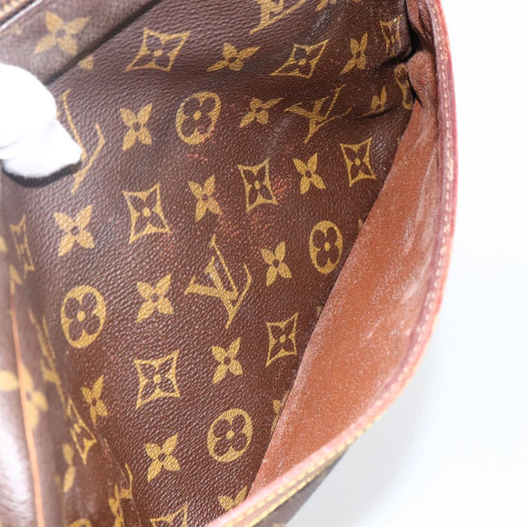 LOUIS VUITTON Monogram Compiegne 28 Clutch Bag M51845 LV Auth BA11031