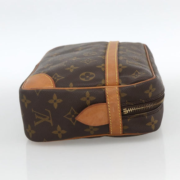 LOUIS VUITTON Monogram Compiegne 28 Clutch Bag M51845 LV Auth BA11031