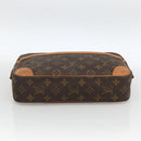 LOUIS VUITTON Monogram Compiegne 28 Clutch Bag M51845 LV Auth BA11031-6