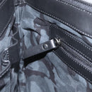 Jimmy Choo Studs Clutch Bag Leather Navy Silver Auth BA11032-19