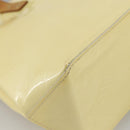 LOUIS VUITTON Monogram Vernis Reade PM Hand Bag Perle M91336 LV Auth BA11033-14