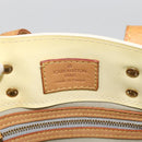 LOUIS VUITTON Monogram Vernis Reade PM Hand Bag Perle M91336 LV Auth BA11033-10