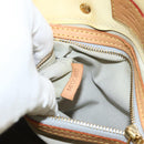 LOUIS VUITTON Monogram Vernis Reade PM Hand Bag Perle M91336 LV Auth BA11033-12