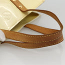 LOUIS VUITTON Monogram Vernis Reade PM Hand Bag Perle M91336 LV Auth BA11033-7