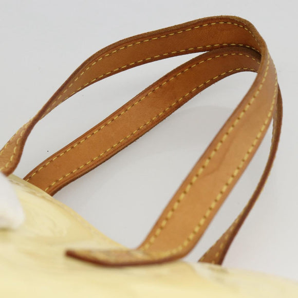 LOUIS VUITTON Monogram Vernis Reade PM Hand Bag Perle M91336 LV Auth BA11033