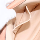 Chloe Chain Elsie Shoulder Bag Leather Pink Gold Auth BA11036V-21