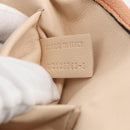 Chloe Chain Elsie Shoulder Bag Leather Pink Gold Auth BA11036V-12