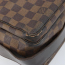 LOUIS VUITTON Damier Ebene Naviglio Shoulder Bag N45255 LV Auth BA11043-15