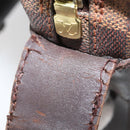 LOUIS VUITTON Damier Ebene Naviglio Shoulder Bag N45255 LV Auth BA11043-12