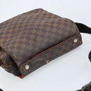 LOUIS VUITTON Damier Ebene Naviglio Shoulder Bag N45255 LV Auth BA11043-6