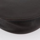 Christian Dior Shoulder Bag Leather Brown Gold Auth BA11045-16