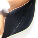 Christian Dior Shoulder Bag Leather Khaki Gold Auth BA11048-12