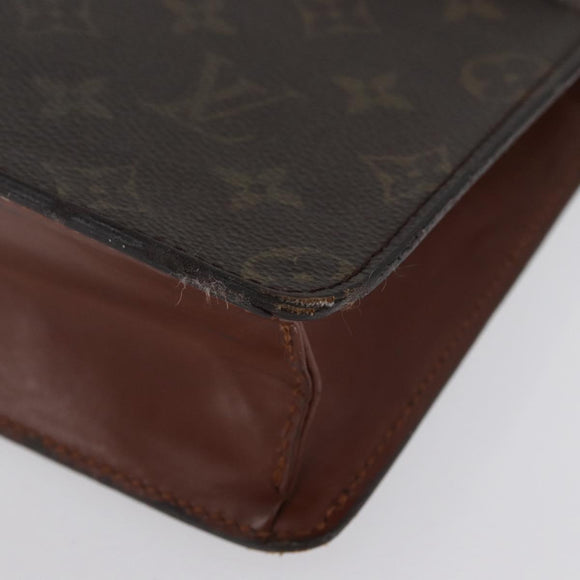 LOUIS VUITTON Monogram Pochette Homme Clutch Bag M51795 LV Auth BA11049