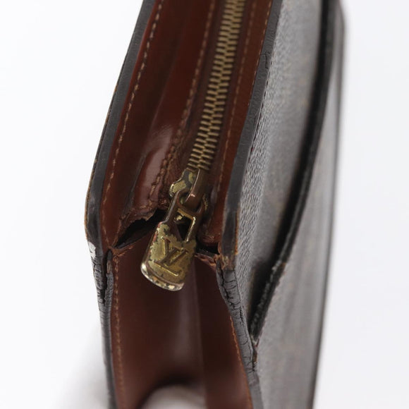 LOUIS VUITTON Monogram Pochette Homme Clutch Bag M51795 LV Auth BA11049
