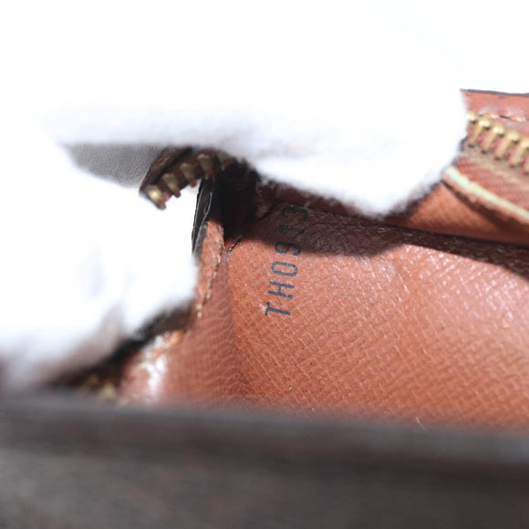 LOUIS VUITTON Monogram Pochette Homme Clutch Bag M51795 LV Auth BA11049