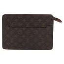 LOUIS VUITTON Monogram Pochette Homme Clutch Bag M51795 LV Auth BA11049-13
