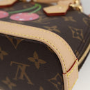 LOUIS VUITTON Monogram Cherry Nano Alma Hand Bag M13416 LV Auth BA11050SM-17