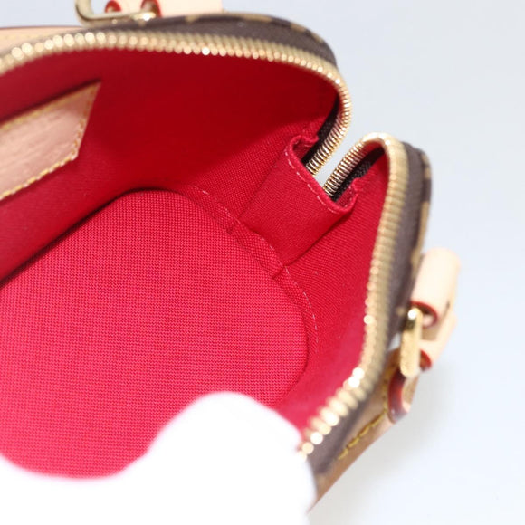 LOUIS VUITTON Monogram Cherry Nano Alma Hand Bag M13416 LV Auth BA11050SM