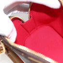 LOUIS VUITTON Monogram Cherry Nano Alma Hand Bag M13416 LV Auth BA11050SM-24