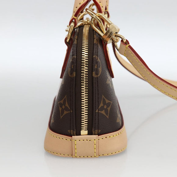 LOUIS VUITTON Monogram Cherry Nano Alma Hand Bag M13416 LV Auth BA11050SM